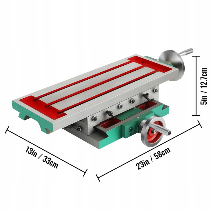 Stół Krzyżowy Roboczy Do Frezarki Wiertarki Precyzyjny Imadło Stołowe