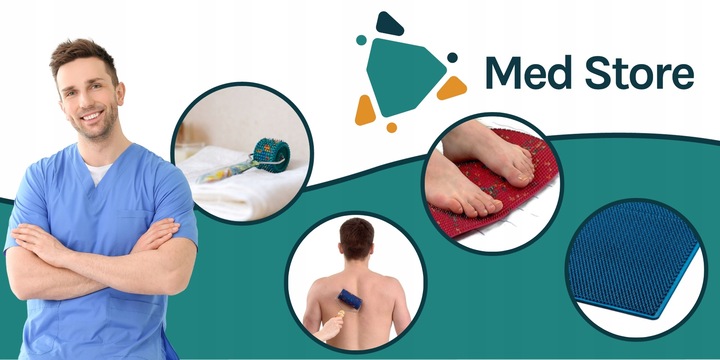 Aplikator LYAPKO WAŁEK do masażu z igłami uniwersalny GRANATOWY