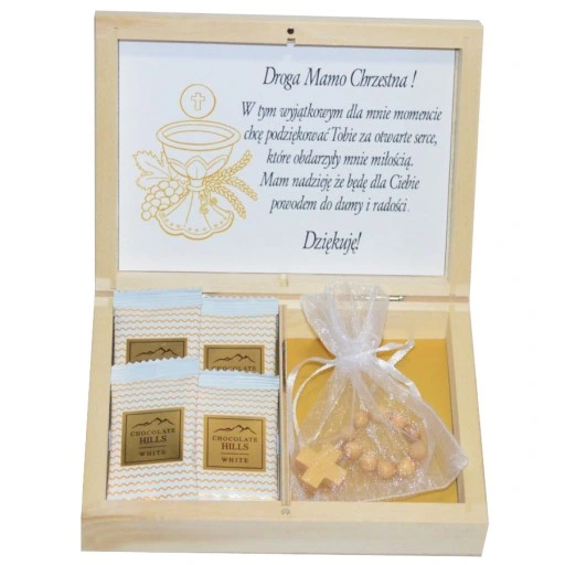 UPOMINEK KOMUNIJNY Podziękowanie dla gości I Komunia Święta CHRZESTNEJ