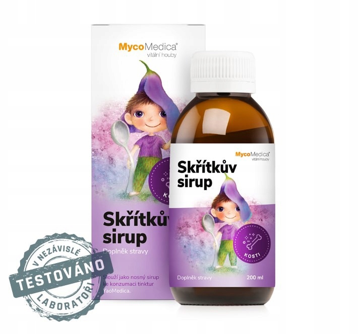 MycoMedica Syrop Elfi Witaminy D i K2 Na zdrowe Kości 200 ml