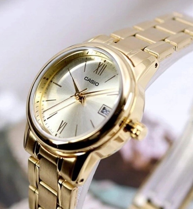 ZEGAREK DAMSKI CASIO LTP-V002G-9B3 + BOX +GRAWER