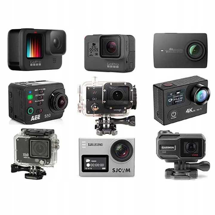 Mocowanie do kasku uchwyt na kask do kamer GoPro 12 11 10 9 8 7 6 5 MAX DJI