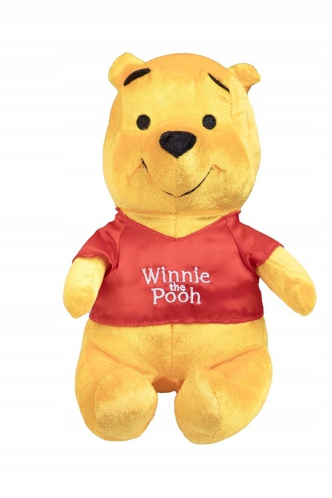 Pluszowy Kubuś Puchatek 25 cm w Satynowym Kubraczku Simba 100 lat kubusia