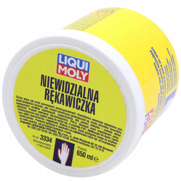 LIQUI MOLY NIEWIDZIALNA RĘKAWICZKA LIQUI MOLY MOLY 650ML