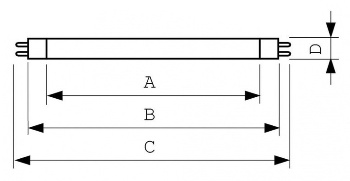 Świetlówka BL T8 F 15W do lamp owadobójczych 45cm