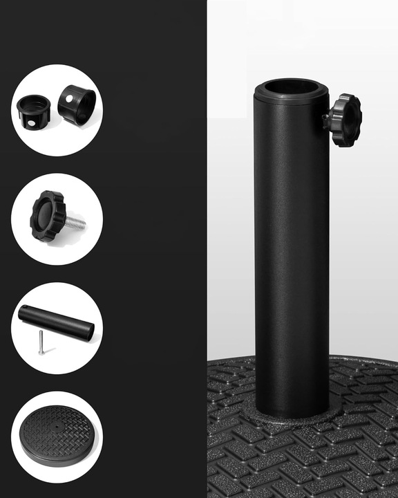 PODSTAWA POD PARASOL OGRODOWY STOJAK OBCIĄŻENIE BAZA OBCIĄŻNIK 12KG