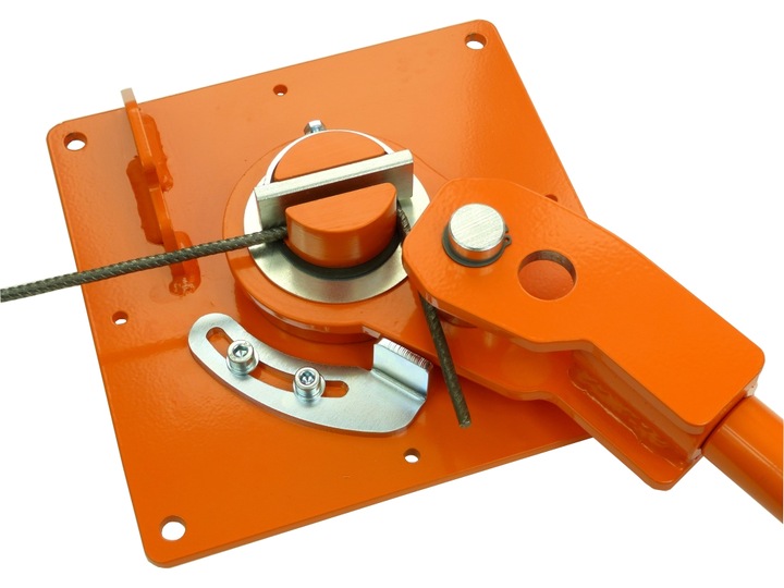 Giętarka do prętów strzemion drutu fi 6-18 GRO-5 z łożyskiem + GRATIS