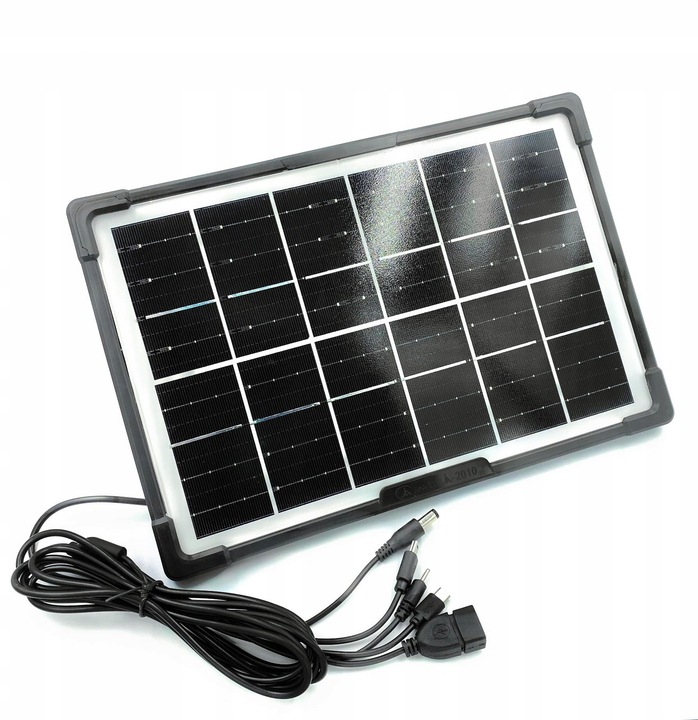 ŁADOWARKA SOLARNA PANEL SŁONECZNY 8W USB-B USB