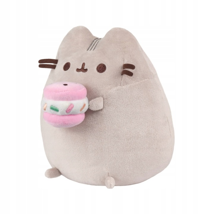 MASKOTKA PUSHEEN DLA DZIECKA Z KANAPKĄ LODOWĄ 24cm PLUSZOWA PRZYTULANKA