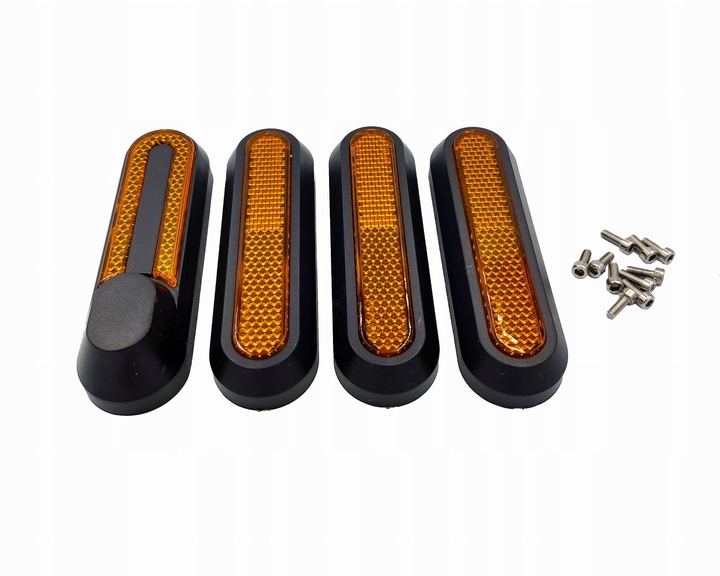 Odblaskowe osłony maskownice śrub Xiaomi M365/Pro