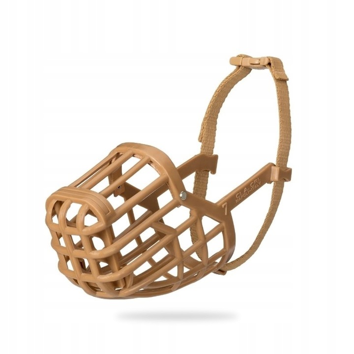 BASKERVILLE CLASSIC 7 KAGANIEC FIZJOLOGICZNY dla Psa z OSŁONĄ M-L 26/7cm