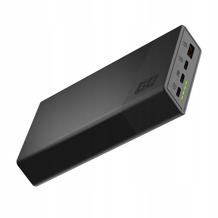 Green Cell Powerbank 20000mAh 22.5W PowerPlay20s 3x USB-C PD USB-A QC 3.0