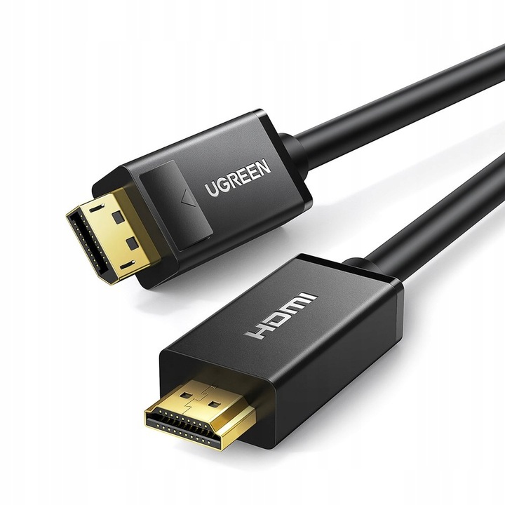 KABEL DISPLAYPORT - HDMI UGREEN DP101 4K 30HZ HDR 3D 3M