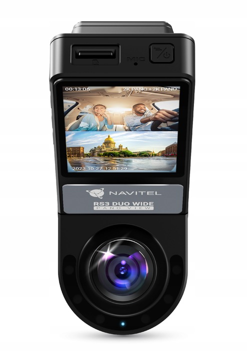 Wideorejestrator Navitel RS3 Duo Wide