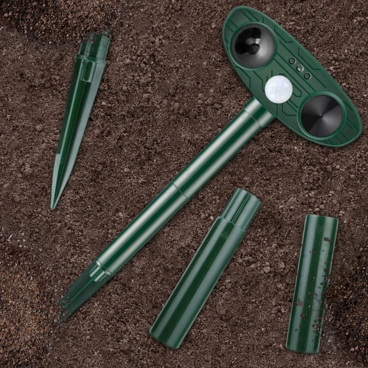 ODSTRASZACZ ZWIERZĄT KOTÓW PSÓW DZIKÓW SAREN PTAKÓW ITP + Lokalizator Ruchu