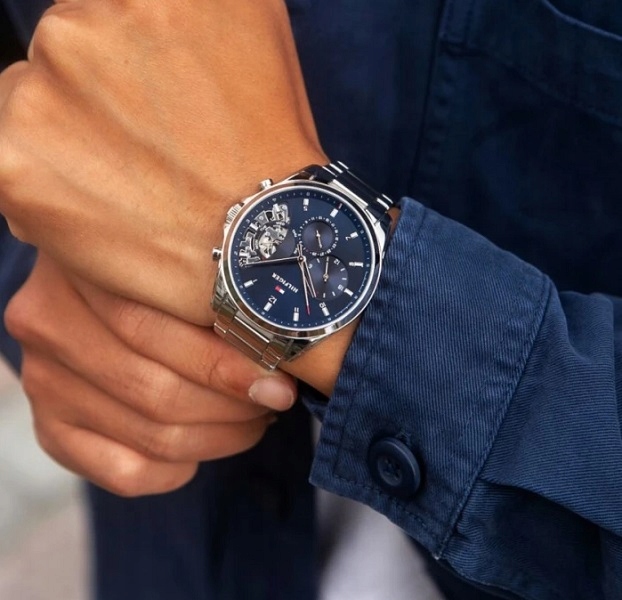 Zegarek męski Tommy Hilfiger na regulowanej bransolecie 5ATM Jakość 1710448