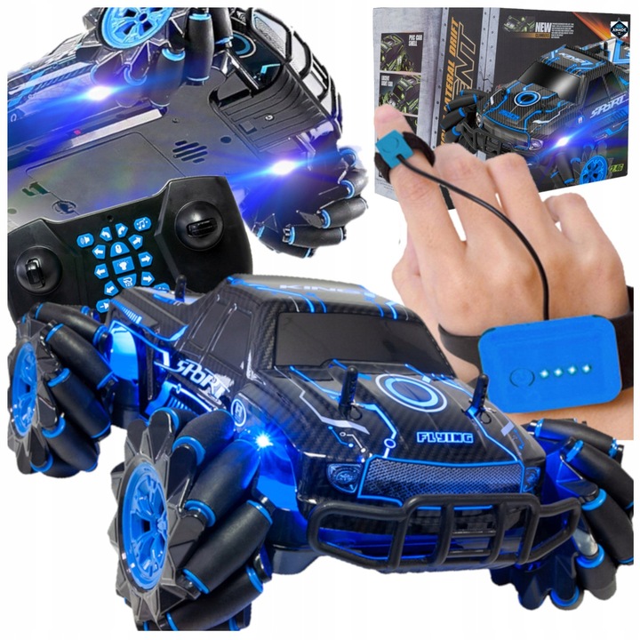 Samochód Akrobata SPORT Flying 4x4 z Pilotem RC 2.4GHz