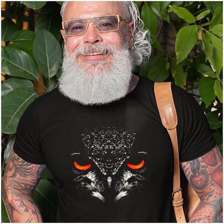 Koszulka Sowa Sową 3D Owl Puchacz M