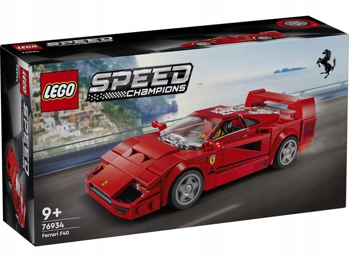 LEGO Speed Champions. Supersamochód Ferrari 76934
