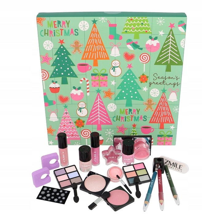 Kalendarz Adwentowy PUZLE Pinetrees 24 kosmetyków