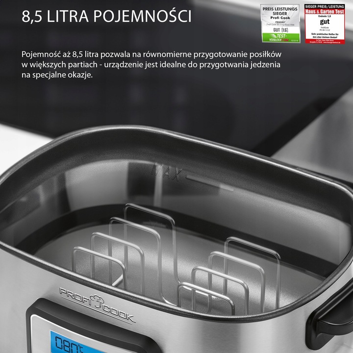 Urządzenie, cyrkulator do gotowania Sous-Vide ProfiCook PC-SV 1112