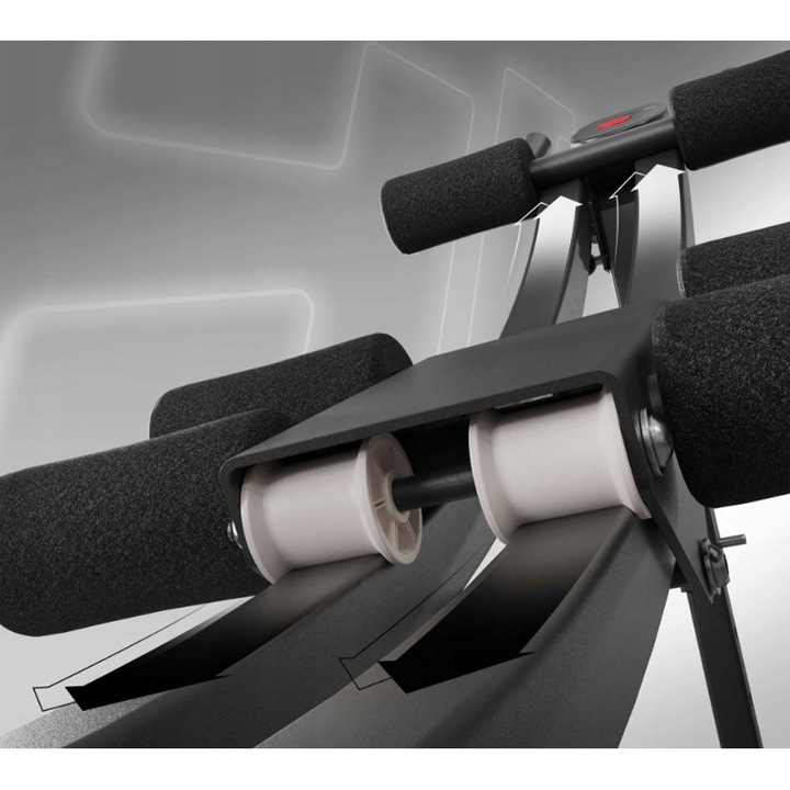 TRENAŻER MIĘŚNI BRZUCHA SKŁADANY REGULOWANY RP01