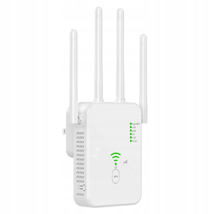 REPEATER WIFI WZMACNIACZ SYGNAŁU Dual Band 2,4Ghz/5Ghz AC1200 1200Mb/s