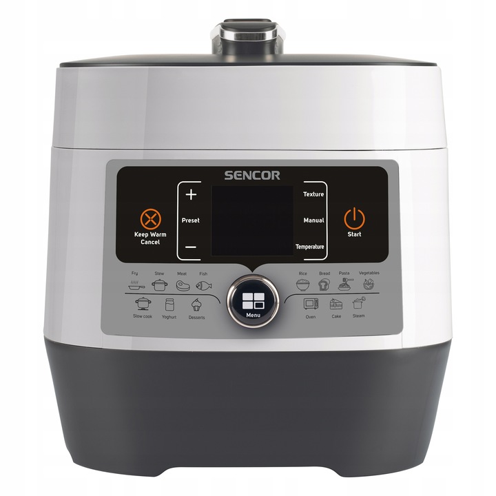 Multicooker szybkowar elektryczny 1000W 5,7L 14 PROGRAMÓW Sencor SPR 3600WH
