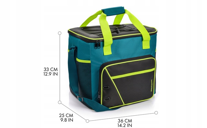 Torba termiczna termoizolacyjna plażowa piknik przenośna Meteor Frosty 30 l