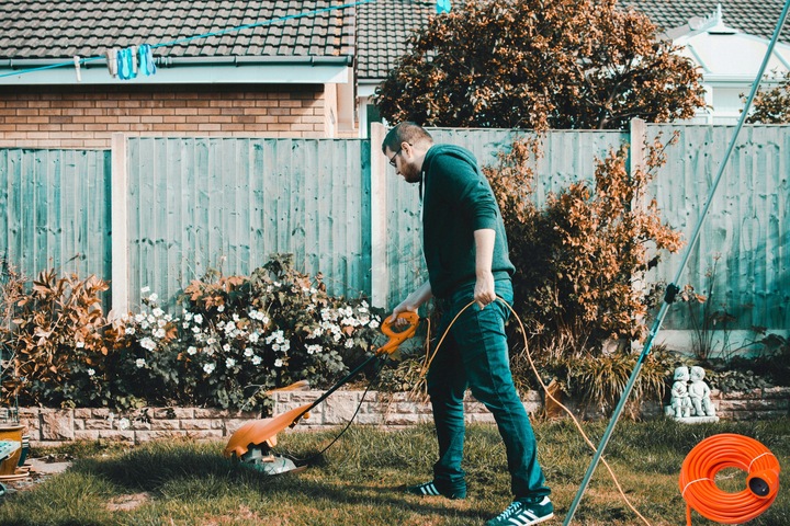 PRZEDŁUŻACZ OGRODOWY BUDOWLANY DO KOSIARKI PODKASZARKI GRUBY 3x1,5mm 20m