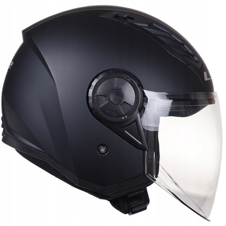 KASK LS2 OF616 Airflow II ECE 22.06 Solid Black Matt Czarny Mat Rozmiar M