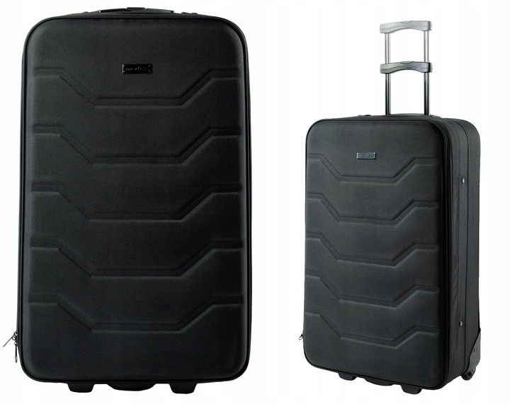 WALIZKA TURYSTYCZNA PODRÓŻNA KÓŁKA BAGAŻ ŚREDNIA MIĘKKA EXCLUSI FARISCA 56L