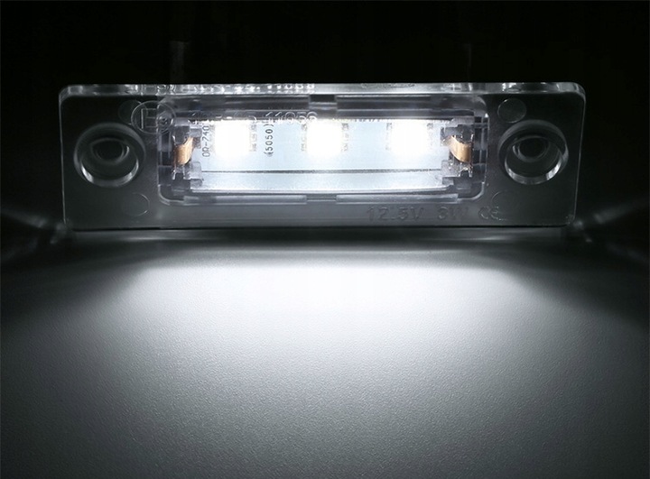 PODŚWIETLENIE TABLICY REJESTRACYJNEJ REJESTRACJI VW Passat B5 B6 T5 TOURAN