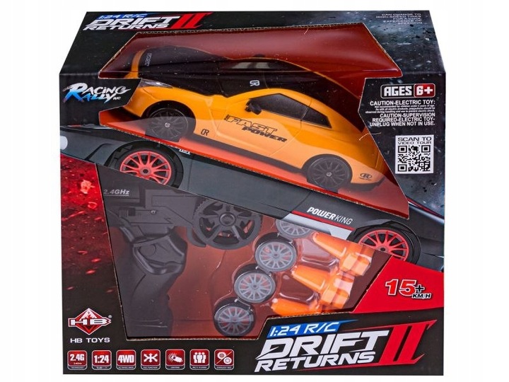 Samochód Auto RC do DRIFTu DRIFT ZDALNIE STEROWANE STEROWANY Na PILOT 4X4