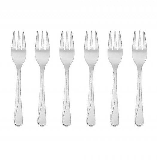 GERLACH MANGO SZTUĆCE KPL 6x WIDELCZYK DO CIASTA POŁYSK LUZ