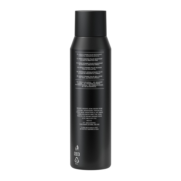 ADIDAS DYNAMIC PULSE DEZODORANT W SPRAYU DLA MĘŻCZYZN 150 ML