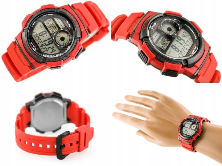 ZEGAREK DZIECIĘCY CASIO DLA CHŁOPCA NA DZIEŃ DZIECKA +BOX +GRAWER