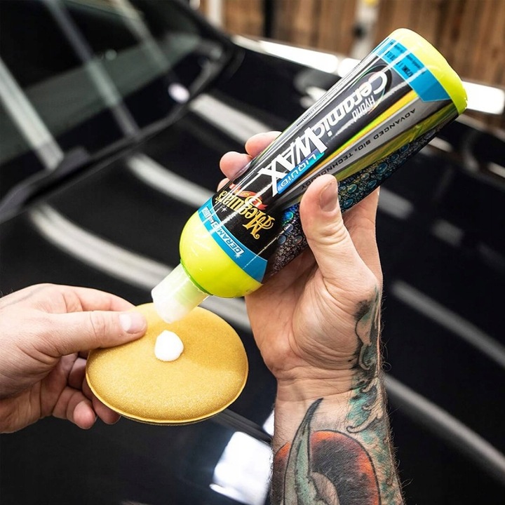 Meguiars Soft Foam Applicator Pad Aplikator Wosk Słoneczko Gąbka 2 szt