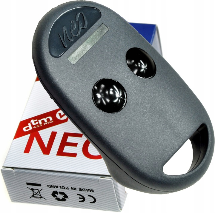 DTM NEO NEO2SZA NEO 2 SZARY PILOT DO BRAMY GARAŻU + BATERIA 433MHz ORYGINAŁ