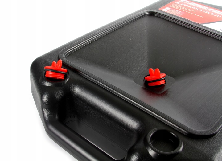 ZBIORNIK MISA WANNA ZLEWARKA DO OLEJU POJEMNIK 8L z korkiem