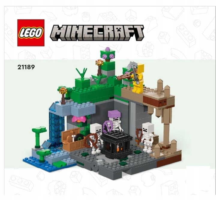 LEGO Minecraft 21189 Loch szkieletów