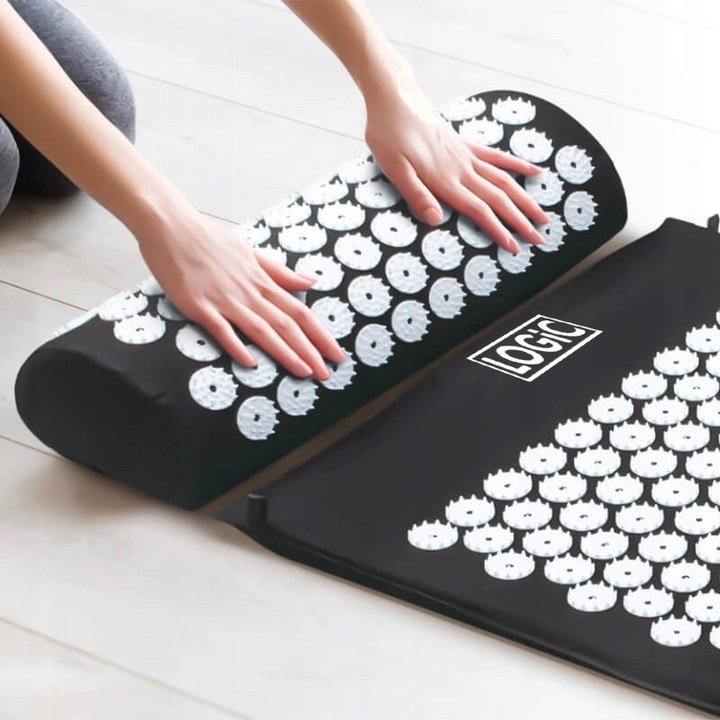 MATA ZDROWOTNA DO AKUPRESURY Z KOLCAMI + PODUSZKA