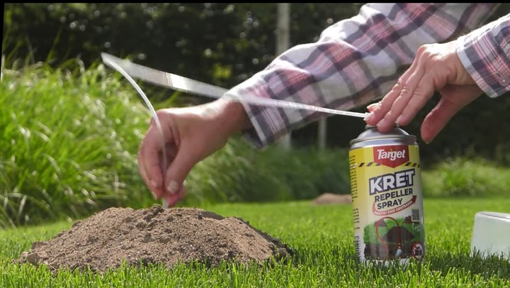 SPECJALNY KRETY REPPELLER SPRAY 400ml ODSTRASZACZ KRETA KRETOŁAP KRETOGROM