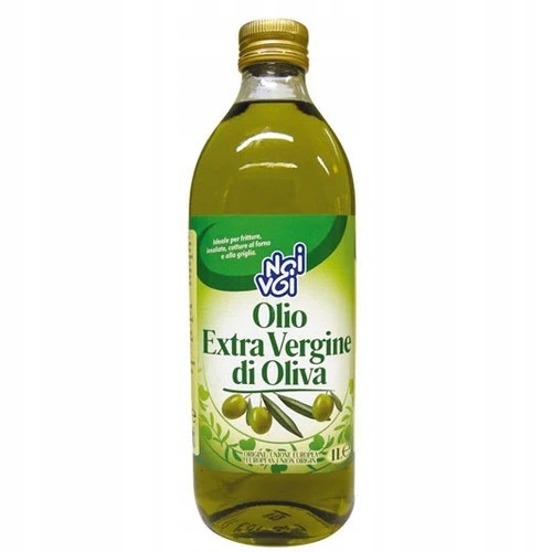 Oliwa Extra Vergine Noi Voi 1 litr szklana butelka pierwsza tłoczenie
