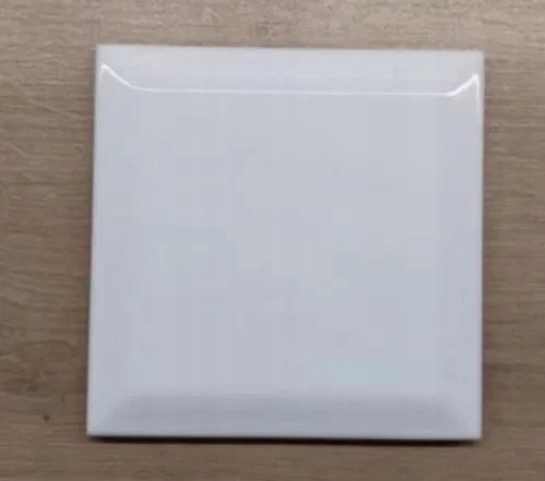 Płytka Tamoe Bianco kafel 9,8x9,8 G.I połówki - 10szt