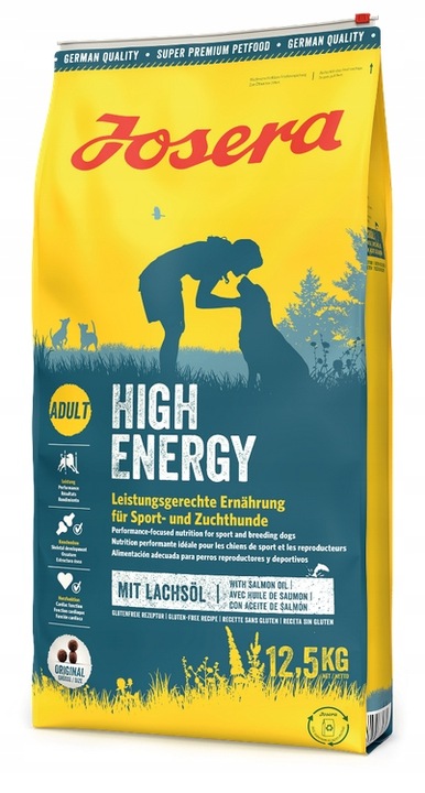 Josera High Energy dla psów aktywnych 12,5kg