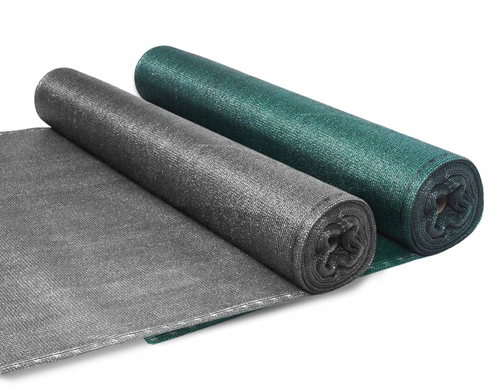 SIATKA CIENIUJĄCA 90% MATA OSŁONOWA MASKUJĄCA NA PŁOT OGRODZENIE 1,2x50m UV