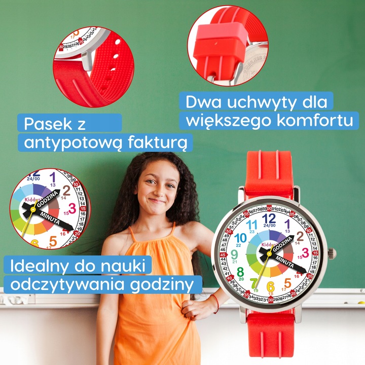 Kiddus Nauczyciel Czasu Polski Czerwony