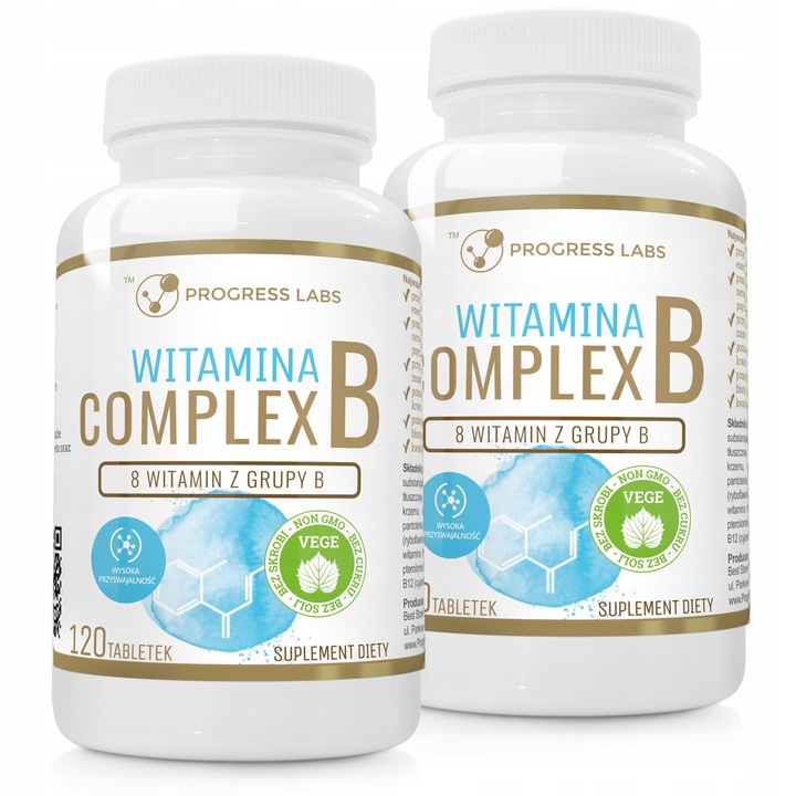 240szt WITAMINA B Complex B1 B2 B3 B5 B6 B7 B9 B12