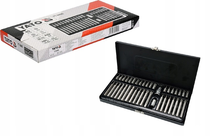 ZESTAW BITÓW YATO IMBUS TORX SPLINE 40CZ YT-0400